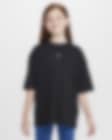 Low Resolution Nike Sportswear Big Kids' (Girls') Oversized T-Shirt