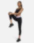 NWT Women's Nike Pro 365 Mid-Rise Cropped Mesh Panel Leggings S - L MSRP $45