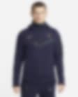 Low Resolution Huvtröja med hel dragkedja Nike Paris Saint-Germain Tech Fleece Windrunner för män