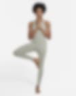 Nike Yoga Dri-FIT Luxe Women's High-Waisted 7/8 Infinalon Leggings, Pink, S  Regular US: Buy Online at Best Price in UAE 