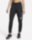 Low Resolution Nike Dri-FIT Swoosh Run Women's Mid-Rise Mesh Running Trousers