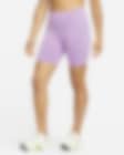 Low Resolution Shorts de ciclismo de tiro medio de 18 cm para el período para mujer Nike One Leak Protection