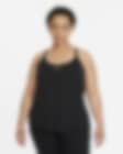 Low Resolution Camiseta de tirantes de ajuste estándar para mujer (talla grande) Nike Dri-FIT One Elastika