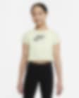 Low Resolution Nike Sportswear Older Kids' (Girls') Crop T-Shirt