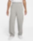 Low Resolution Pants de tejido Fleece con dobladillo abierto para hombre Nike Solo Swoosh