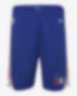 Low Resolution Shorts Nike Dri-FIT Swingman de la NBA para niños talla grande Philadelphia 76ers Icon Edition
