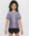 Low Resolution Kortærmet Nike Dri-FIT ADV-trøje til større børn (piger)