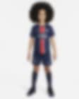 Low Resolution Replika fotbalové 3dílné soupravy Nike Paris Saint-Germain Stadium 2024 pro malé děti, domácí
