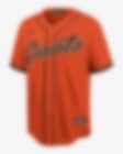 Men's San Francisco Giants Nike Orange Alternate Replica Team Jersey