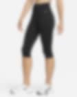 Low Resolution Nike One Leggings capri de cintura alta - Dona