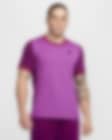 Low Resolution Pánské tenisové tričko NikeCourt Heritage s krátkým rukávem