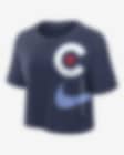 Low Resolution Chicago Cubs City Connect Women's Nike Dri-FIT MLB Cropped T-Shirt