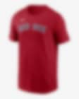 Low Resolution Boston Red Sox Fuse Wordmark Men's Nike MLB T-Shirt