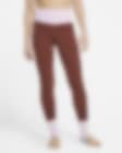 Low Resolution Legging 7/8 taille haute color-block Nike Yoga Dri-FIT Luxe pour Femme
