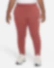 Low Resolution Nike Sportswear Club Hose mit anliegender Passform aus French Terry für ältere Kinder (Mädchen) (erweiterte Größe)