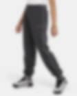 Low Resolution Φλις παντελόνι σε φαρδιά γραμμή Nike Sportswear για μεγάλα κορίτσια