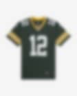 Low Resolution Maglia da football americano Green Bay Packers (Aaron Rodgers) Game NFL - Ragazzi