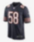 Low Resolution Darnell Wright Chicago Bears Men's Nike NFL Game Football Jersey