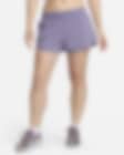 Low Resolution Nike One Women's Dri-FIT Mid-Rise 3" Brief-Lined Shorts