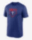 Low Resolution Texas Rangers Home Plate Icon Legend Men's Nike Dri-FIT MLB T-Shirt