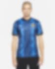 Low Resolution Inter Milan 2021/22 Stadium Home-Nike Dri-FIT-fodboldtrøje til mænd