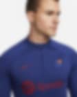 Nike FC Barcelona 21/22 Strike Drill Top 1/4 Zip - SoccerWorld - SoccerWorld