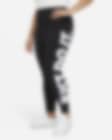 Low Resolution Nike Sportswear Essential Women's High-Waisted Graphic Leggings (Plus Size)