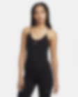 Low Resolution Γυναικείο ολόσωμο κορμάκι σε στιλ tank top με εφαρμοστή γραμμή Nike Sportswear Chill Knit