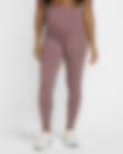 Low Resolution Nike (M) One 7/8-legging met hoge taille en zakken voor dames (zwangerschapskleding)