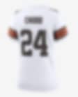 NFL Cleveland Browns (Nick Chubb) Women's Game Football Jersey.