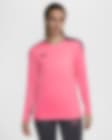 Low Resolution Damska koszulka piłkarska z półokrągłym dekoltem Dri-FIT Nike Strike