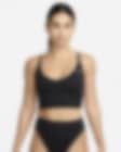 Low Resolution Nike Swim Women's V-Neck Midkini Top