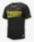 Low Resolution Oregon Men's Nike College Replica Baseball Jersey