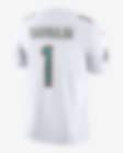 Nike Miami Dolphins No1 Tua Tagovailoa Olive/Camo Men's Stitched NFL Limited 2017 Salute To Service Jersey