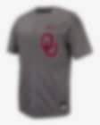 Low Resolution Oklahoma Men's Nike College Replica Baseball Jersey