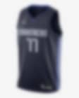 Low Resolution Luka Doncic Mavericks Statement Edition 2020 Swingman Jordan NBA-jersey
