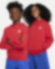 Low Resolution Nike Sportswear Club Fleece Genç Çocuk Kapüşonlu Sweatshirt'ü