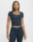 Low Resolution Nike Sportswear Chill Knit Women's Short-Sleeve Square-Neck Top