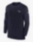 Low Resolution Nike Dri-FIT Sideline Coach (NFL New England Patriots) Men's Long-Sleeve Top