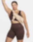 Low Resolution Shorts de ciclismo con bolsillos de tiro alto de 20 cm de sujeción firme para mujer Nike Go