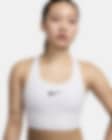 Low Resolution Nike Swoosh Medium-Support Women's Padded Longline Sports Bra