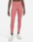 Low Resolution Mönstrade leggings i 7/8-längd med mellanhög midja Nike Dri-FIT One Icon Clash för kvinnor