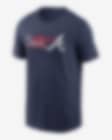 Atlanta Braves Nike Local Team Skyline T-Shirt - Navy