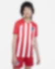 Low Resolution Atlético Madrid 2023/24 Stadium Home Older Kids' Nike Dri-FIT Football Shirt