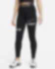 Low Resolution Leggings de entrenamiento con gráfico de tiro medio y largo completo para mujer Nike Pro