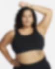 Low Resolution Bra deportivo con cuello en U con forro delgado de baja sujeción para mujer Nike Alate All U (talla grande)