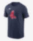 Low Resolution Boston Red Sox Cooperstown Logo Men's Nike MLB T-Shirt