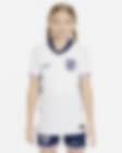 Low Resolution İngiltere (Erkek Takımı) 2024/25 Maç İç Saha Nike Dri-FIT ADV Authentic Genç Çocuk Futbol Forması