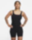 Low Resolution Γυναικείο κοντομάνικo ολόσωμο κορμάκι Dri-FIT Nike Zenvy