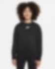 Low Resolution Nike Sportswear Club Fleece Big Kids' (Girls') Crew Sweatshirt